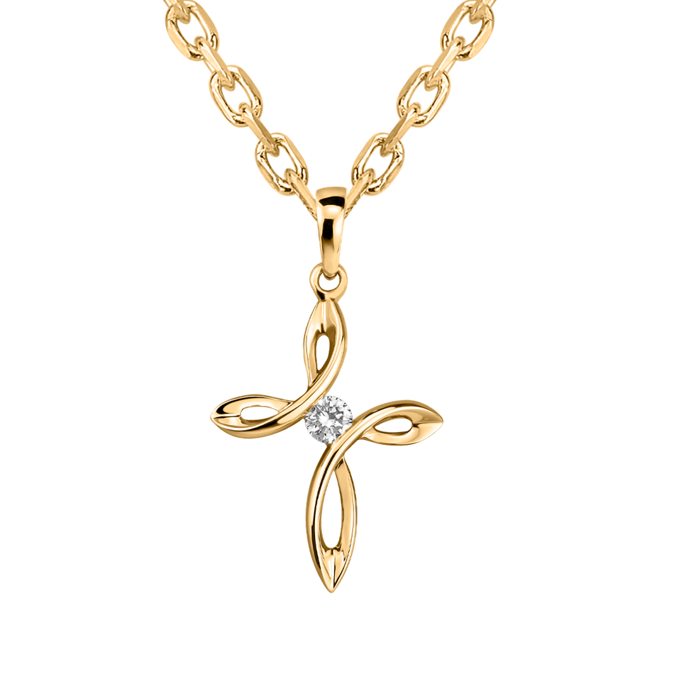 Prívesok s diamantom Symbol of Sacrifice