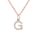 Prívesok s diamantmi Line Glitter  G2