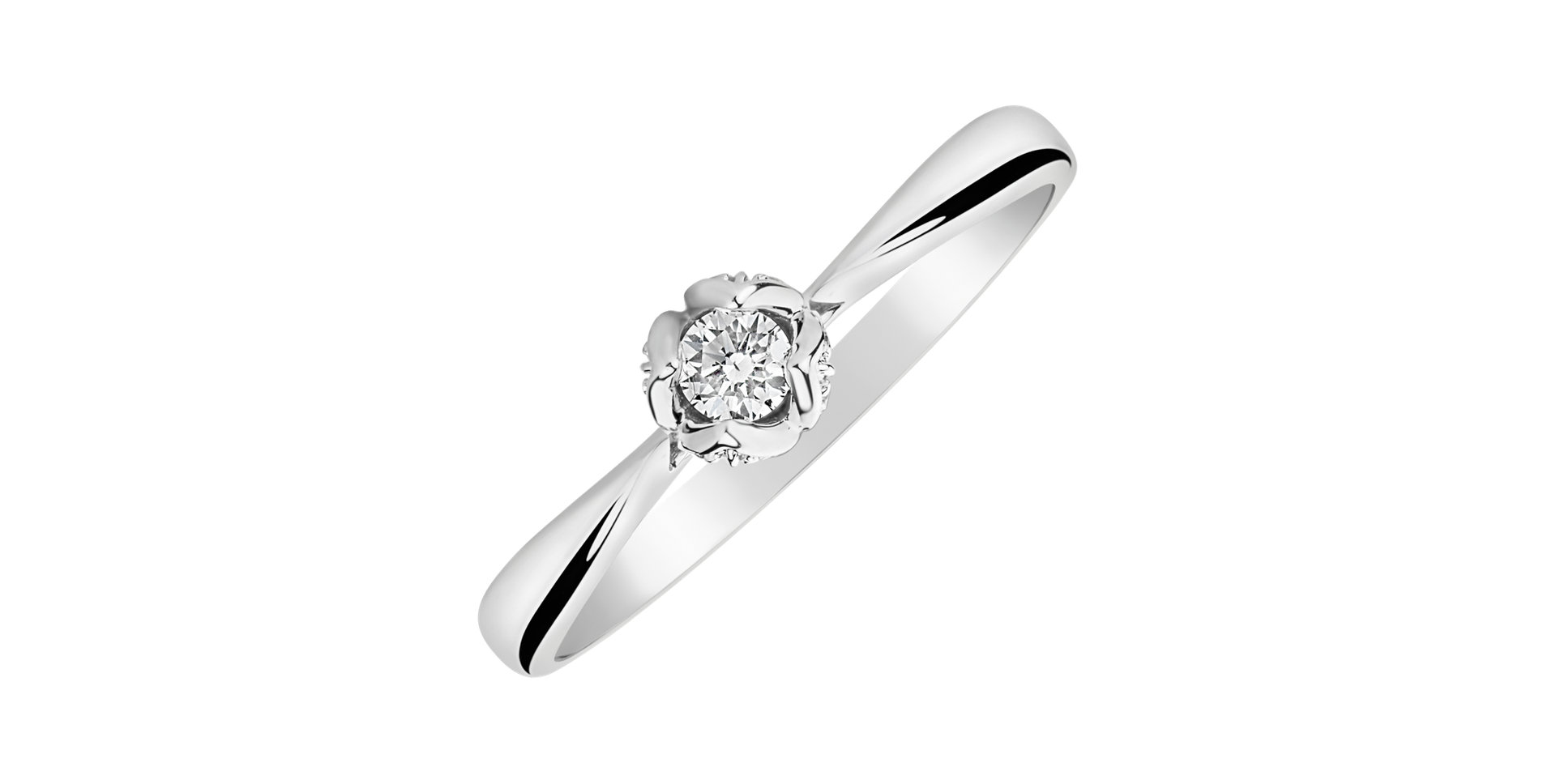 Prsteň s diamantmi Royal Star