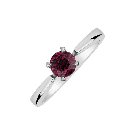 Prsteň s granátom a diamantmi Clotilde