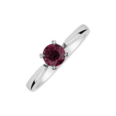 Prsteň s granátom a diamantmi Clotilde