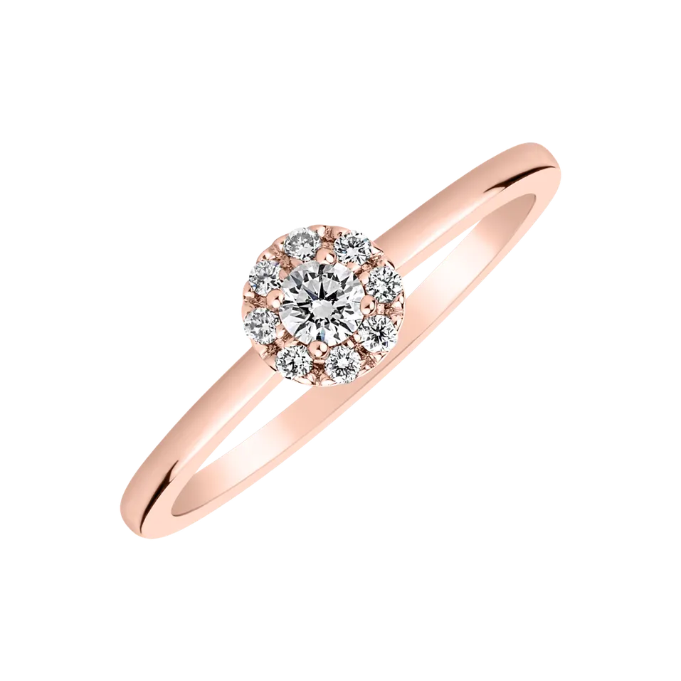 Prsteň s diamantmi Eternal Sparkle