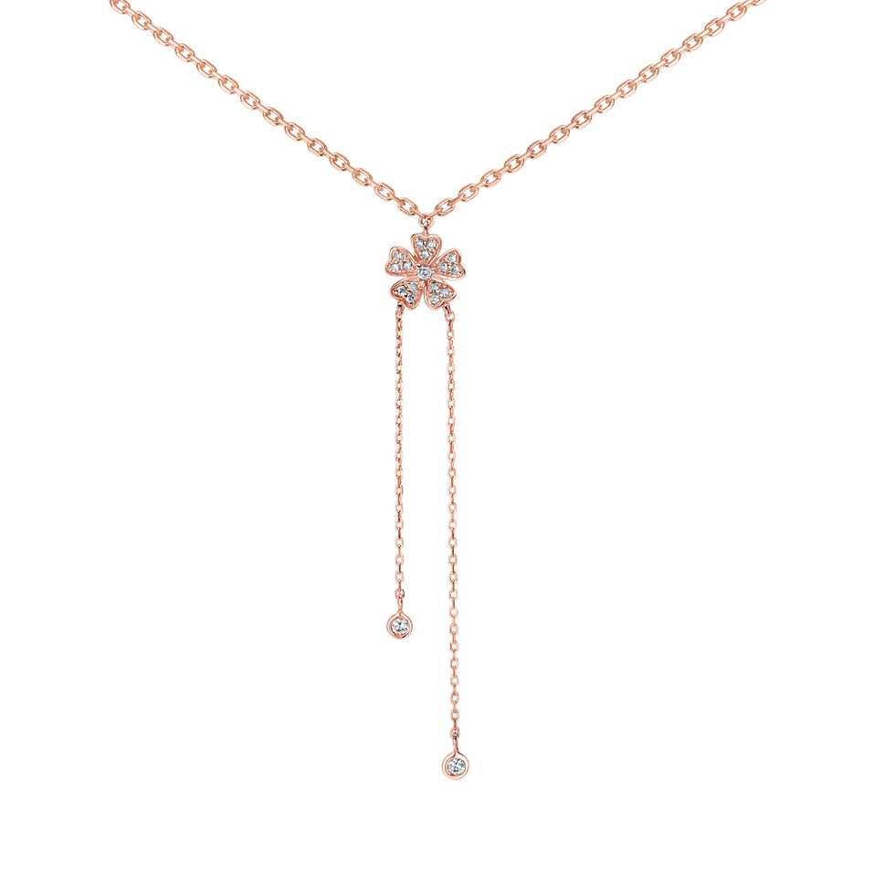 Náhrdelník s diamantmi Blossom Waterfall