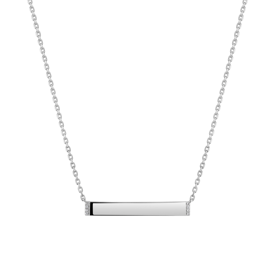 Náhrdelník s diamantmi Elegance Charm