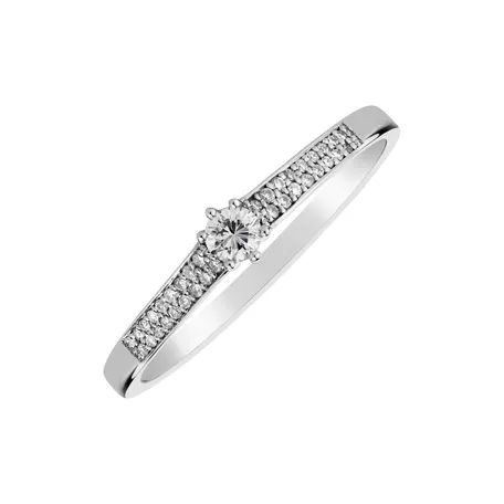 Prsteň s diamantmi Sparkling Romance