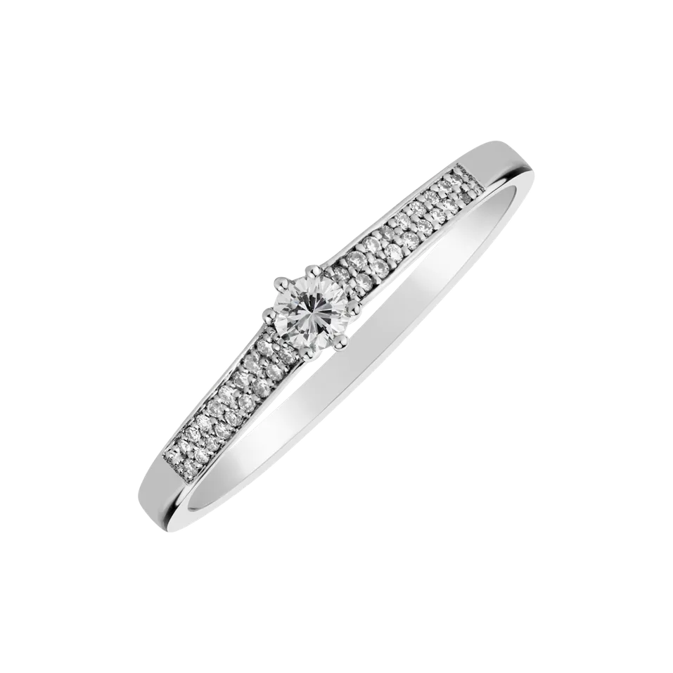 Prsteň s diamantmi Sparkling Romance