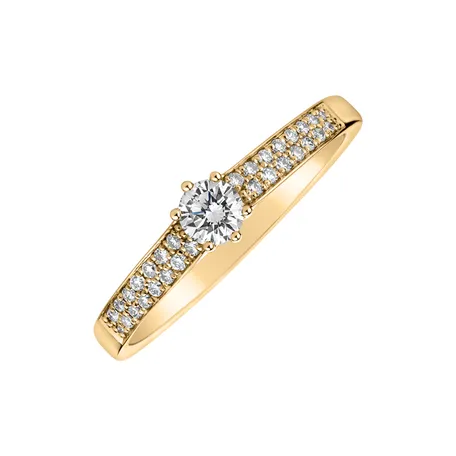 Prsteň s diamantmi Sparkling Romance