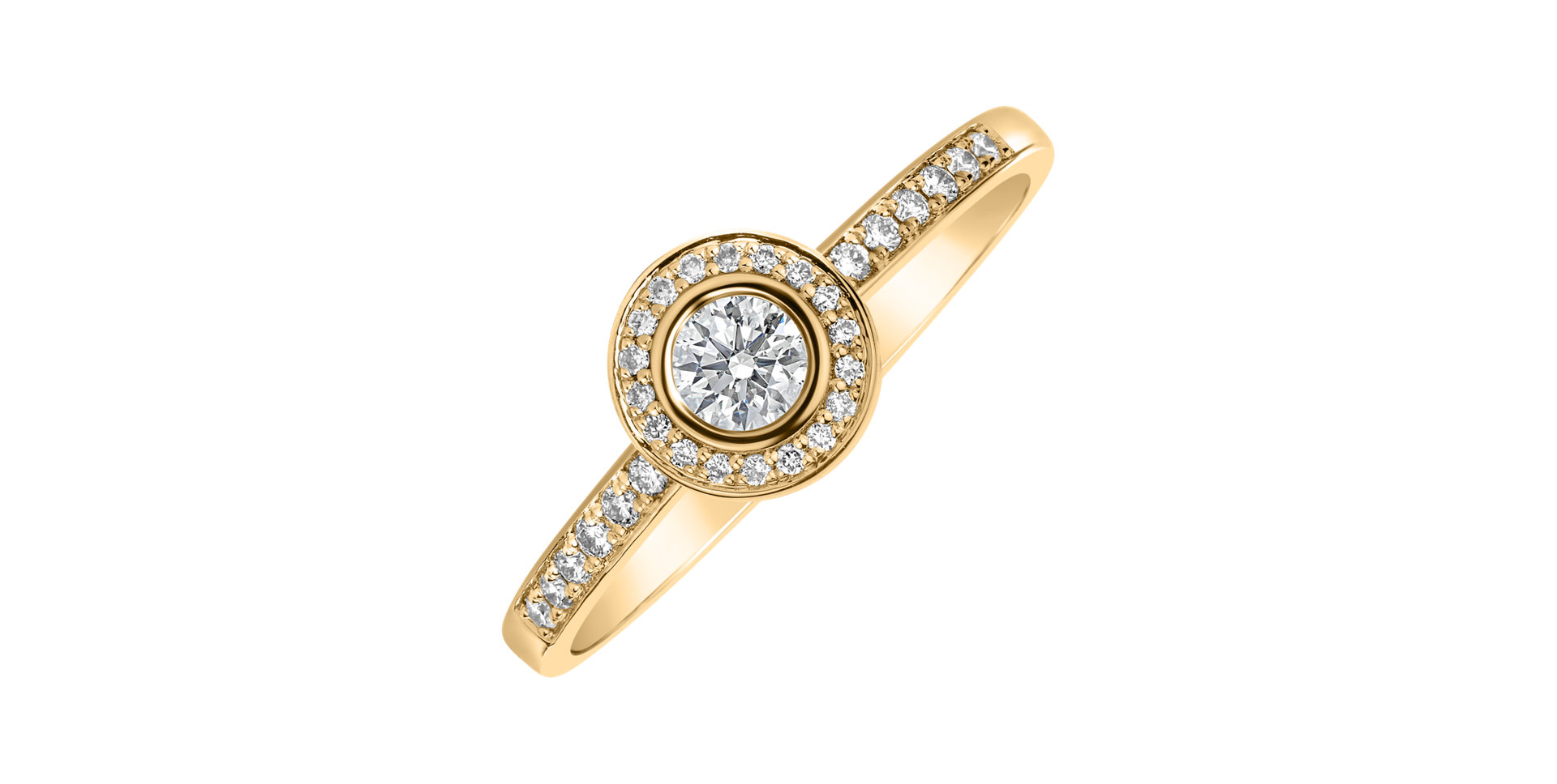 Prsteň s diamantmi Sparkling Highness