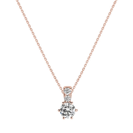 Přívěsok s diamantmi Essential Glow