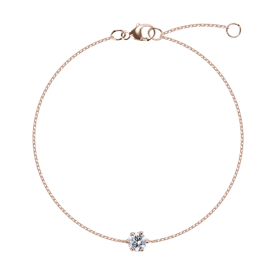 Náramok s diamantom Essential Shine
