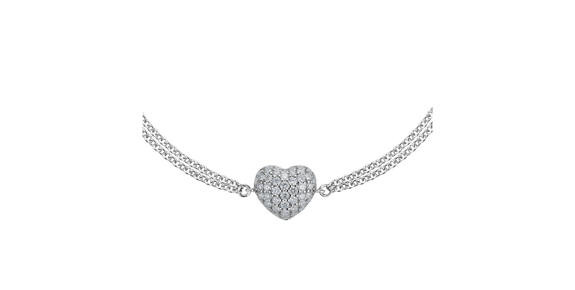 Náramok s diamantmi Love Princess