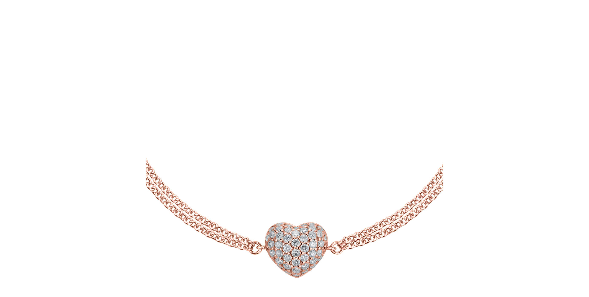 Náramok s diamantmi Love Princess