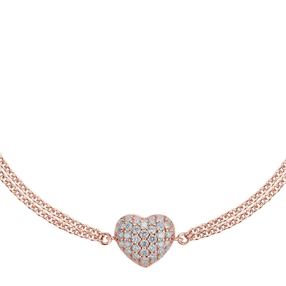 Náramok s diamantmi Love Princess