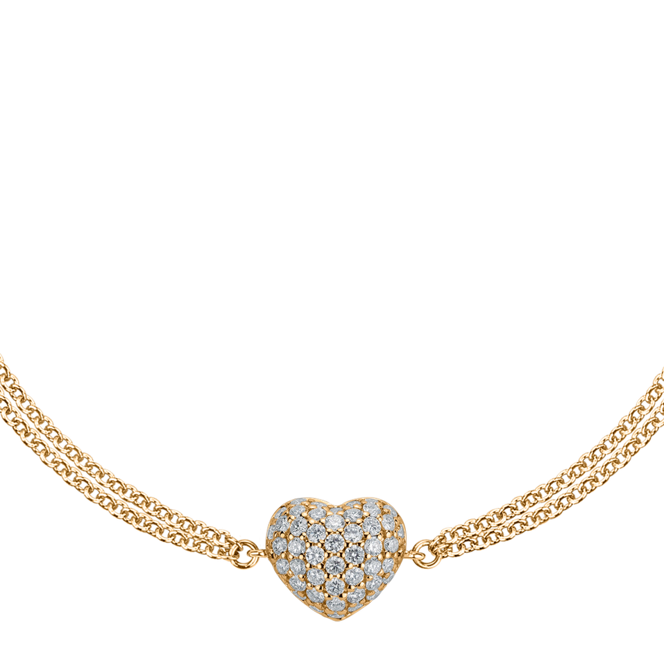 Náramok s diamantmi Love Princess