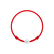 Detský diamantový náramok so šnúrkou Circle Letter J2