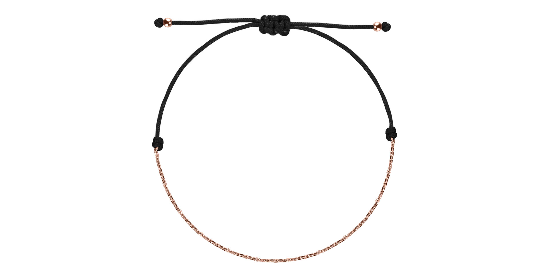 Dámsky náramok so šnúrkou Shiny Chain