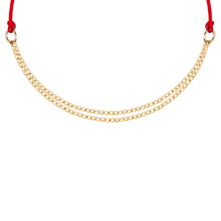 Dámsky náramok so šnúrkou Sparkling Chain