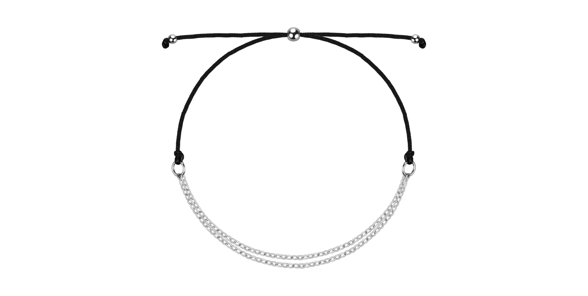 Dámsky náramok so šnúrkou Sparkling Chain