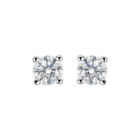 Náušnice s diamantmi Essential Shine