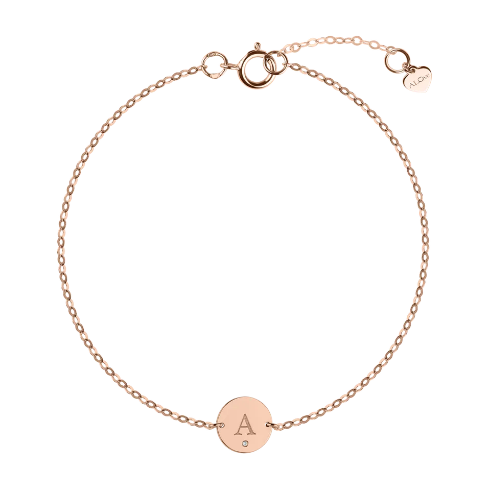 Náramok s diamantom Little Coins A