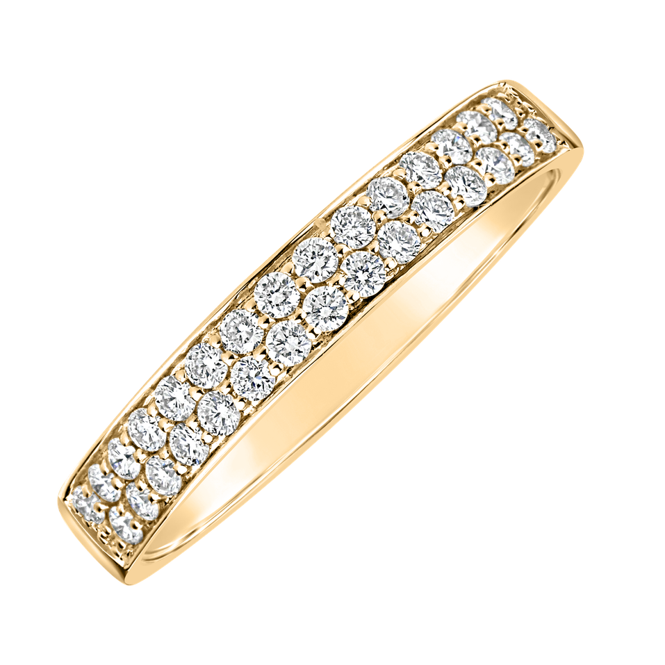 Prsteň s diamantmi Lovely Morning