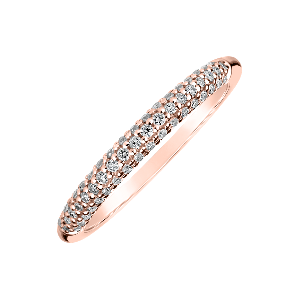 Prsteň s diamantmi Magical Storm