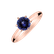 Prsteň s tanzanitom Eternal Joy2