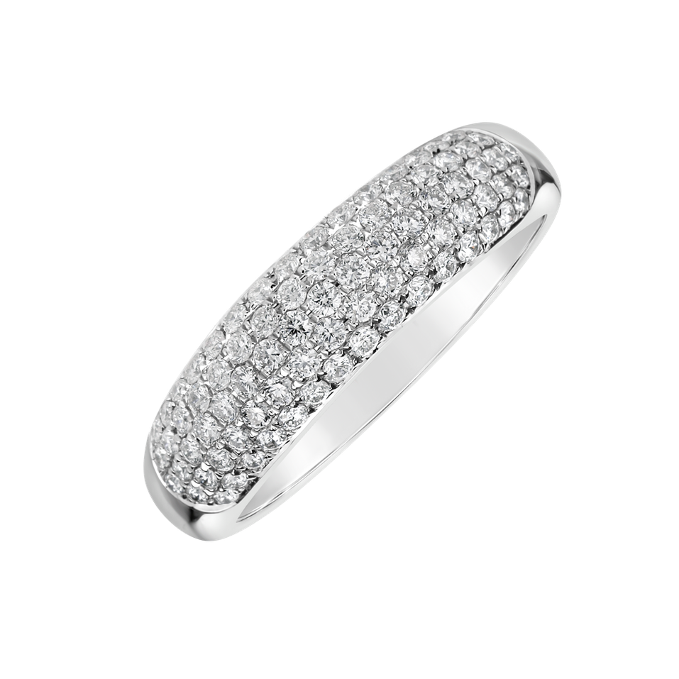 Prsteň s diamantmi Inferno Angel