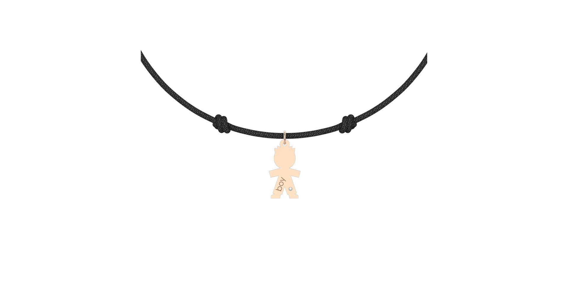 Náramok s diamantom Boy