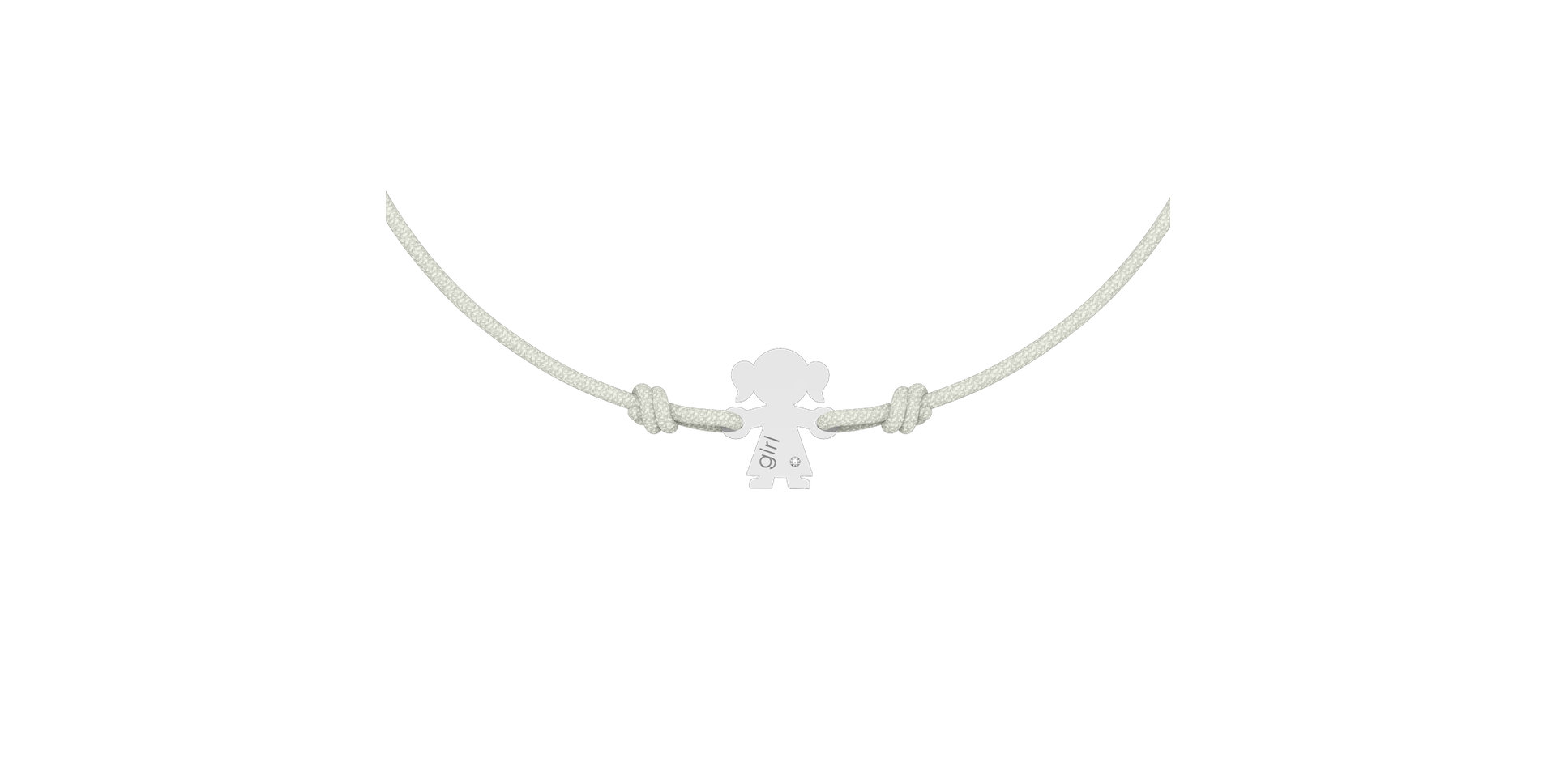 Náramok s diamantom Little Girl