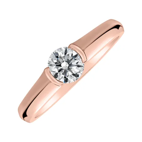 Prsteň s diamantom Brilliant Love