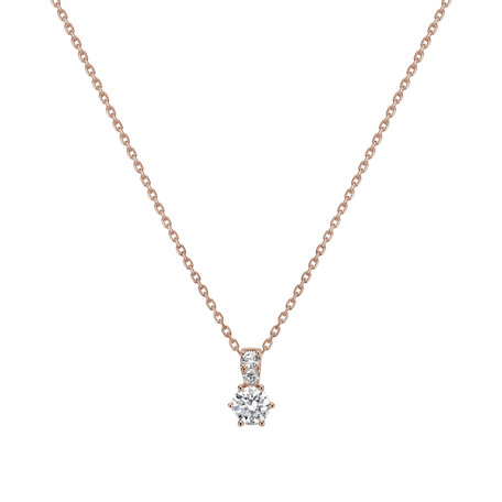 Přívěsok s diamantmi Essential Glow