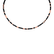 Náhrdelník s čiernymi diamantmi Night Chain2