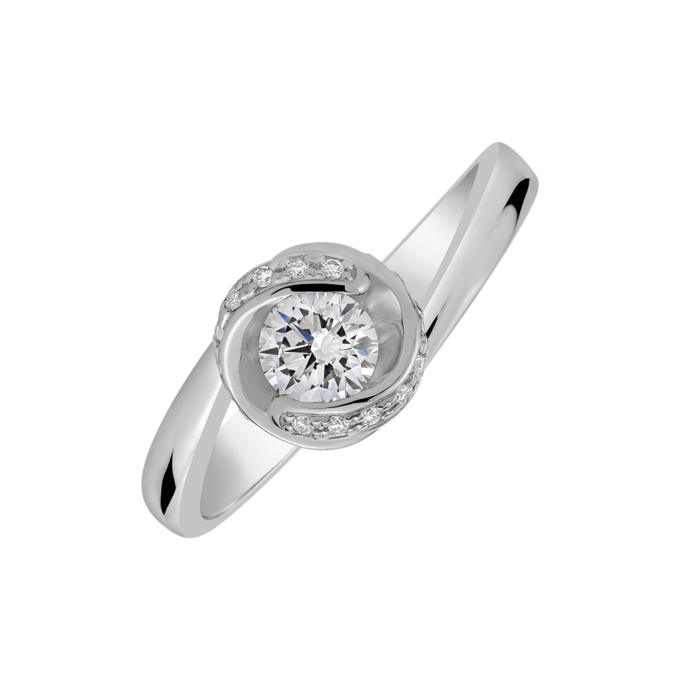 Prsteň s diamantmi Nynette