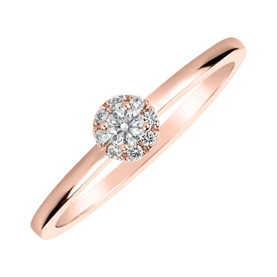 Prsteň s diamantmi Eternal Sparkle