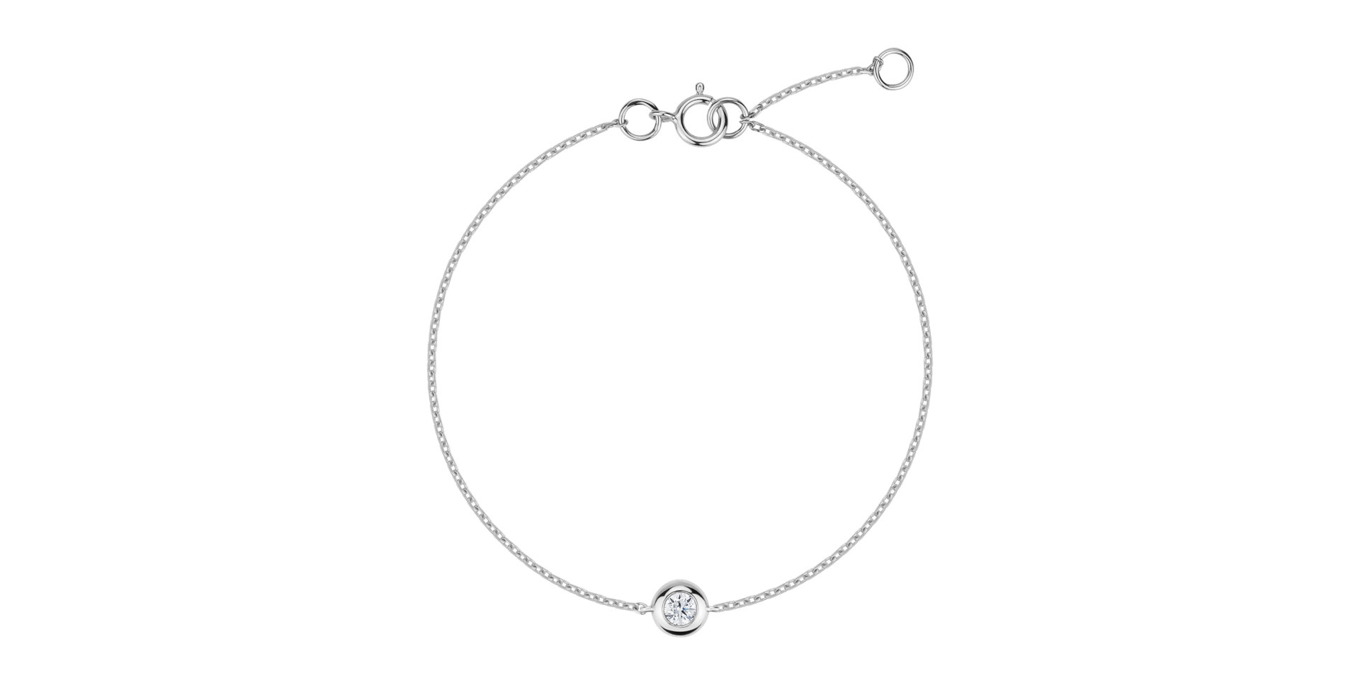 Náramok s diamantom Sparkling Dot