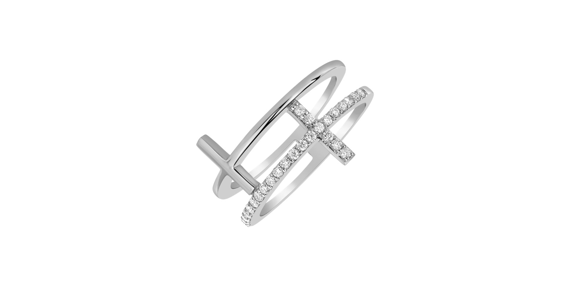 Prsteň s diamantmi Recent Dimension