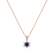 Přívěsok s tanzanitom a diamantmi Snow Star1