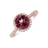 Prsteň s turmalínom a diamantmi Noble Lagoon2