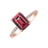 Prsteň s turmalínom a diamantmi Perfect Promise2
