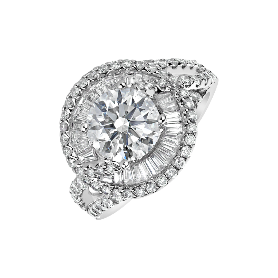 Prsteň s diamantmi Norah