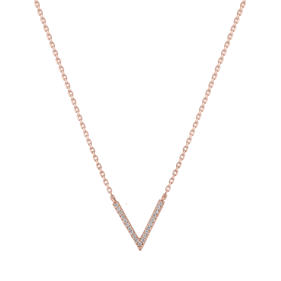 Náhrdelník s diamantmi Velvet Beauty