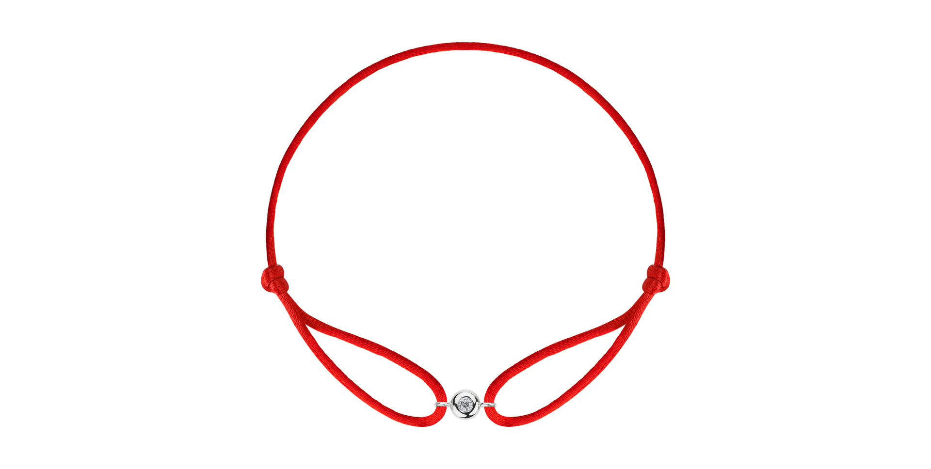 Diamantový náramok so šnúrkou Drop