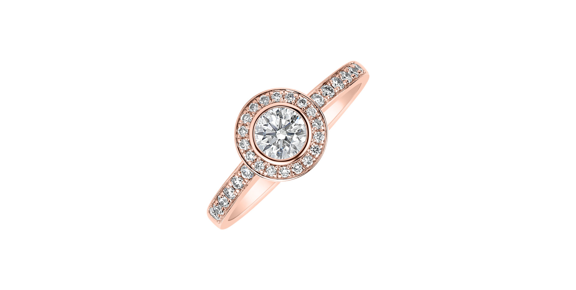 Prsteň s diamantmi Sparkling Highness