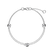 Náramok diamantmi Triple Dots2