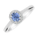 Prsteň so zafírom a diamantmi Princess2