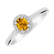 Prsteň so zafírom a diamantmi Princess2