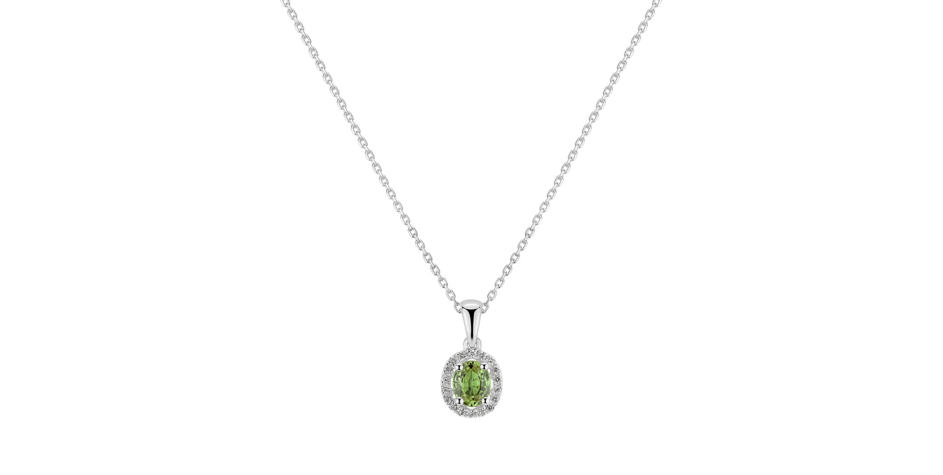 Přívěsok so zafírom a diamantmi Royal Love