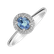 Prsteň so zafírom a diamantmi Princess2