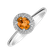 Prsteň so zafírom a diamantmi Princess2
